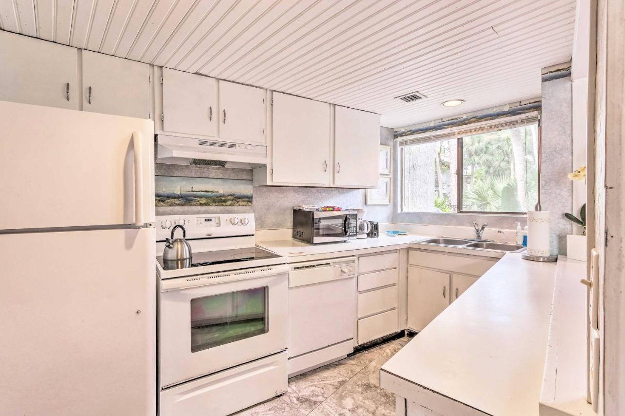 Hilton Head Island Townhome Patio, Walk To Beach מראה חיצוני תמונה