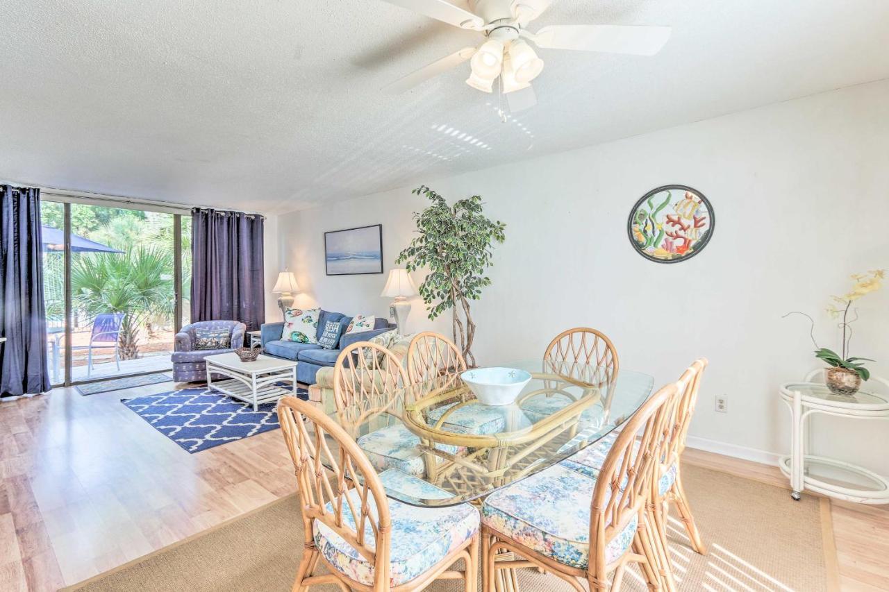 Hilton Head Island Townhome Patio, Walk To Beach מראה חיצוני תמונה