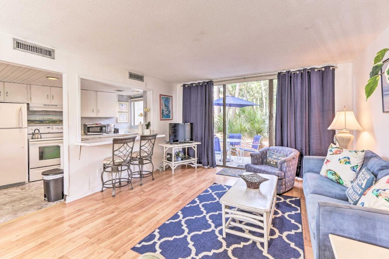 Hilton Head Island Townhome Patio, Walk To Beach מראה חיצוני תמונה