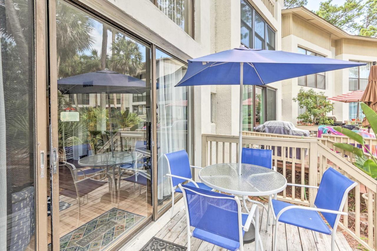 Hilton Head Island Townhome Patio, Walk To Beach מראה חיצוני תמונה