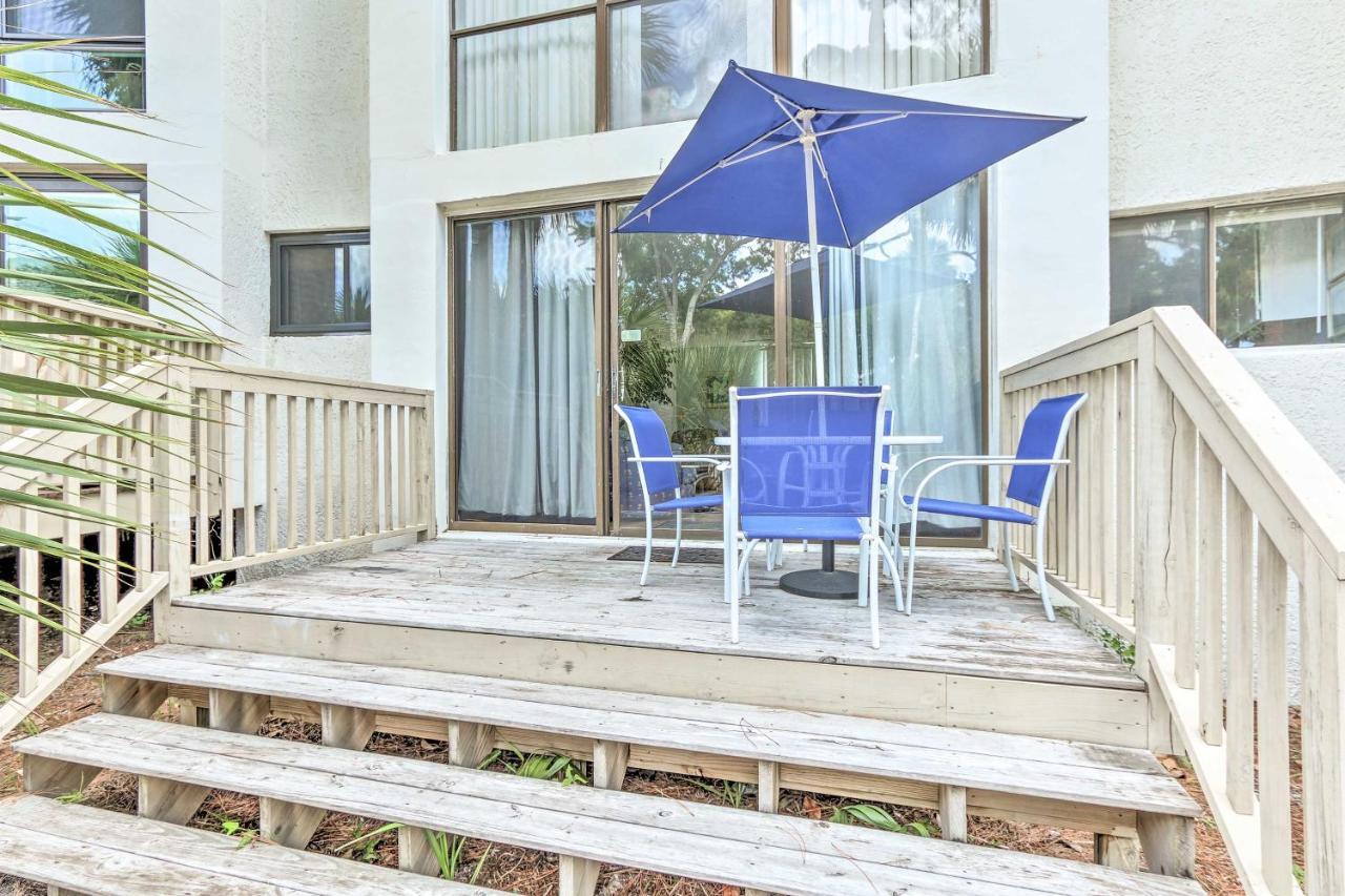 Hilton Head Island Townhome Patio, Walk To Beach מראה חיצוני תמונה