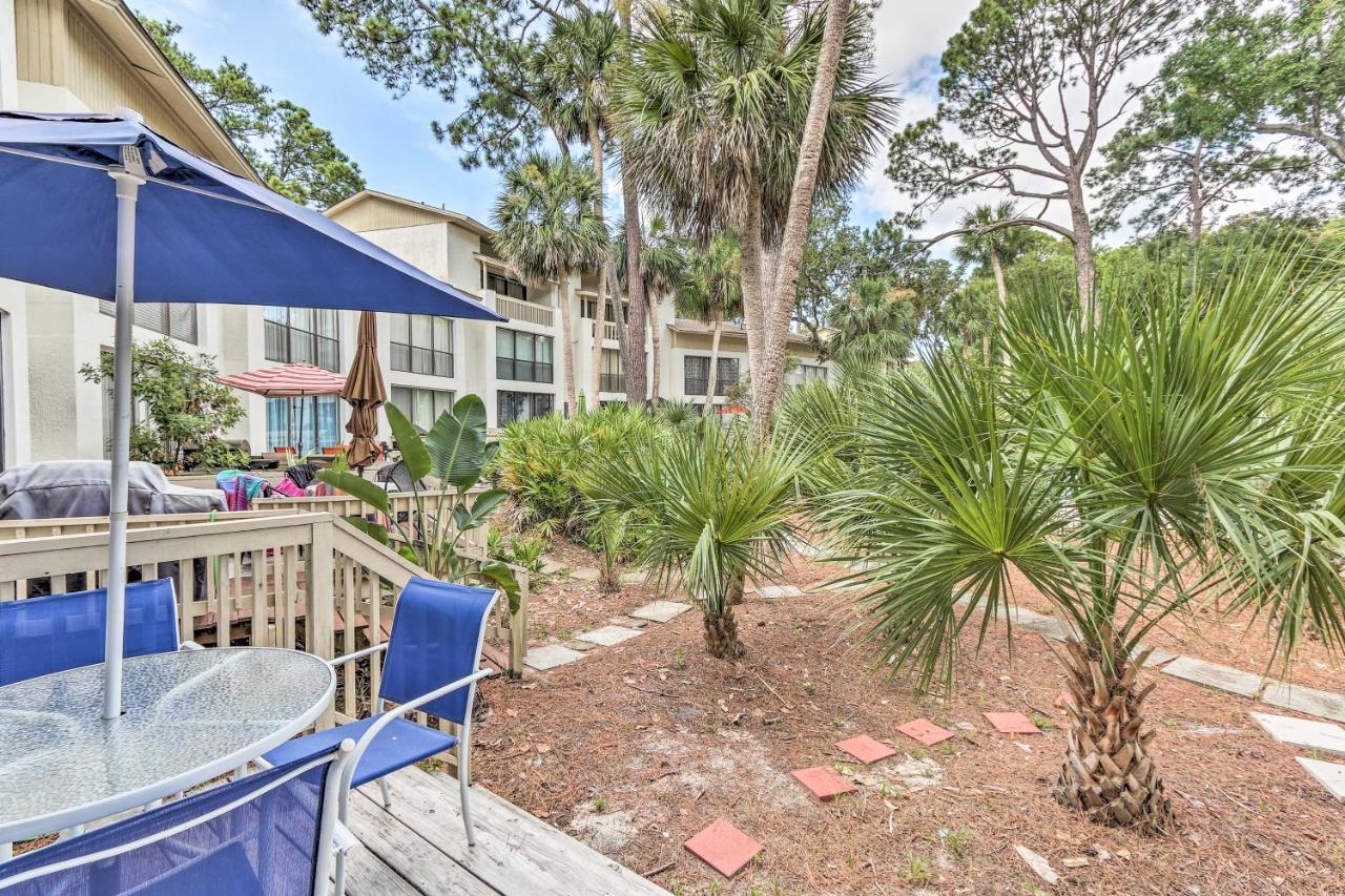 Hilton Head Island Townhome Patio, Walk To Beach מראה חיצוני תמונה